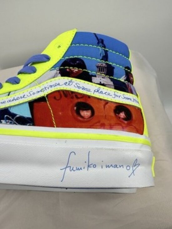 Vans x Fumiko Imano Sk8-Hi Neon Graphic High Top Sneakers Men’s Size 7